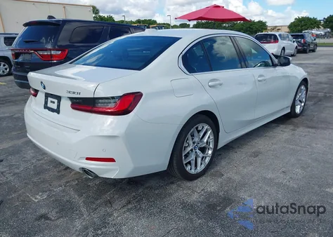 2025 BMW 3 Series 330I from USA, damaged, VIN 3MW69CW02S8E96501